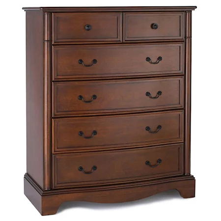 Casual 6 Drawer Chest